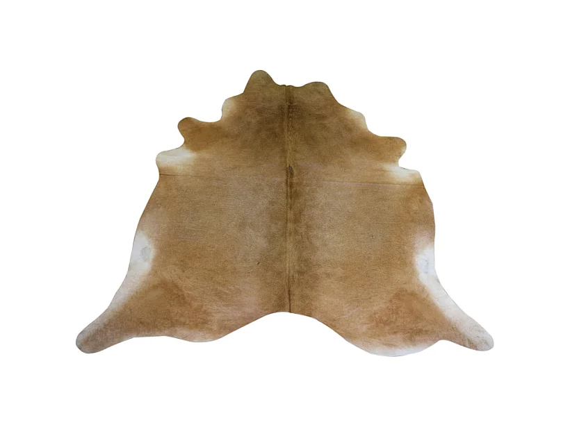 Tapis Déco "Peau de Vache" 195x230cm Beige