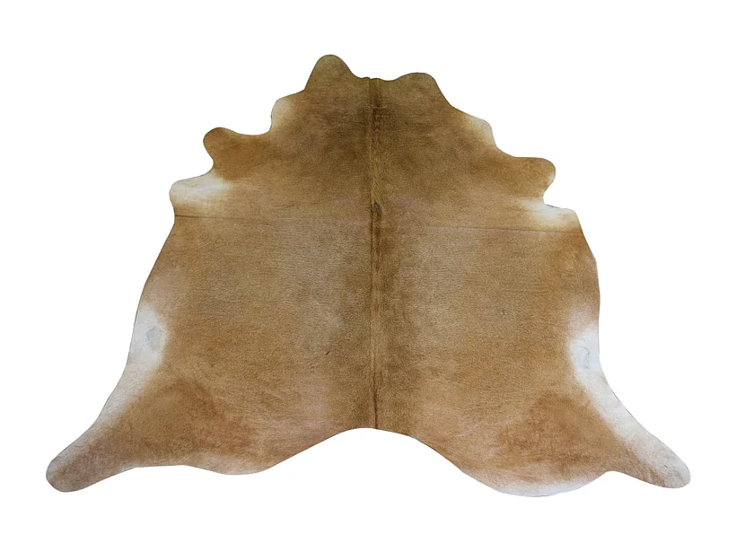 Tapis Déco "Peau de Vache" 195x230cm Beige