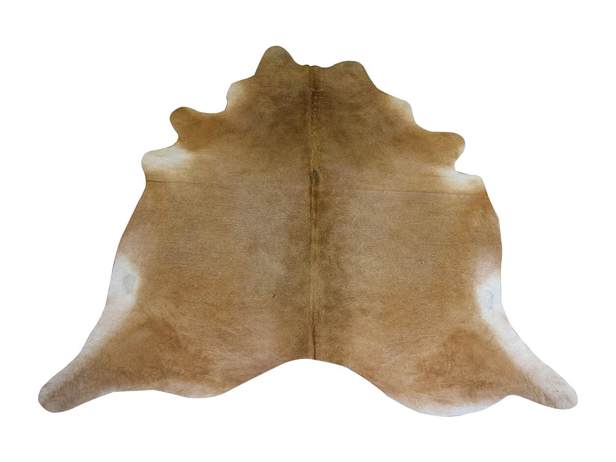 Tapis Déco "Peau de Vache" 195x230cm Beige