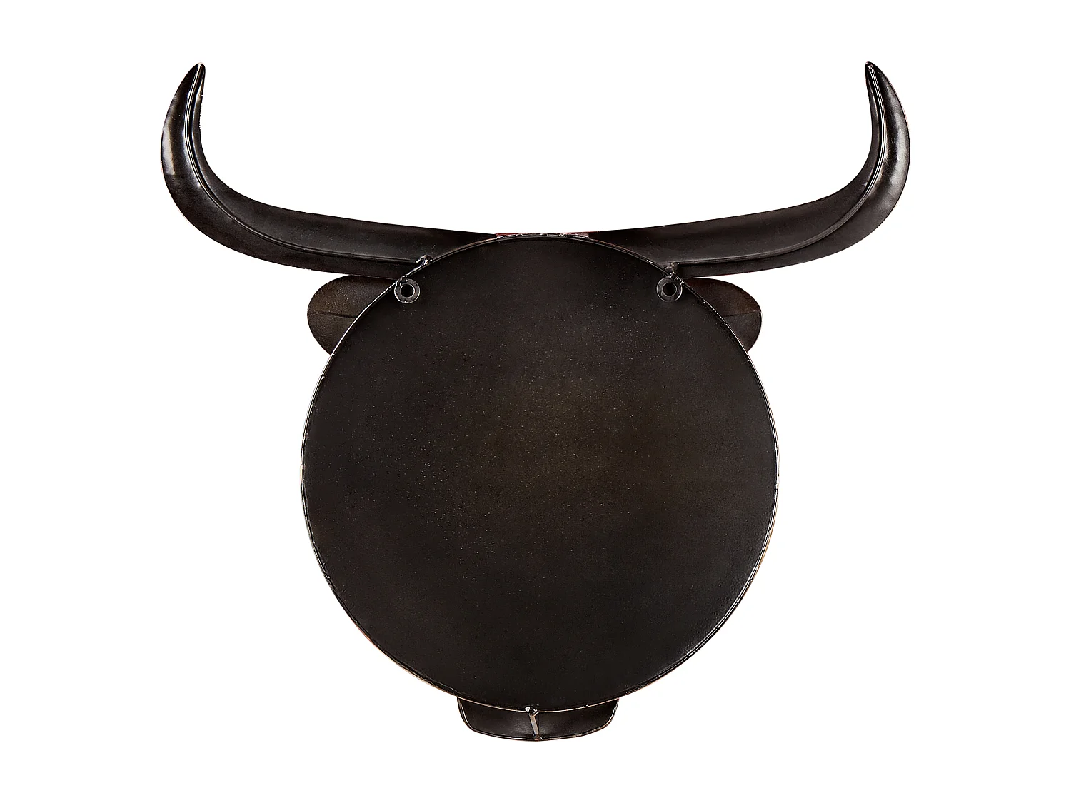 Décoration murale Taureau ERBIUM Métal 41 cm Gris