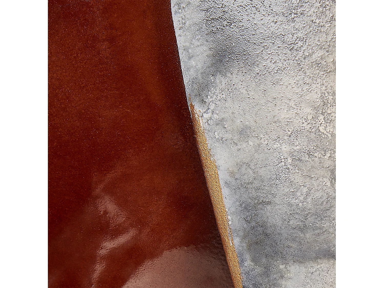 Decoração de parede Touro FLUORINE Metal 54 cm Multicolor