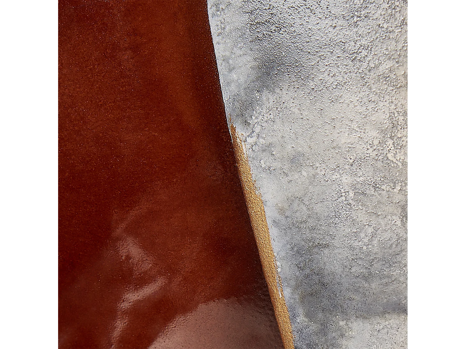 Decoração de parede Touro FLUORINE Metal 54 cm Multicolor