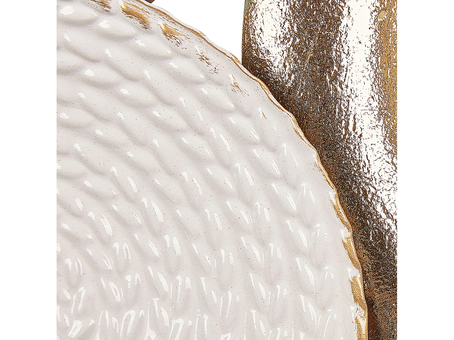 Decoración de pared Hoja KRYPTON Metal 58 cm Multicolor