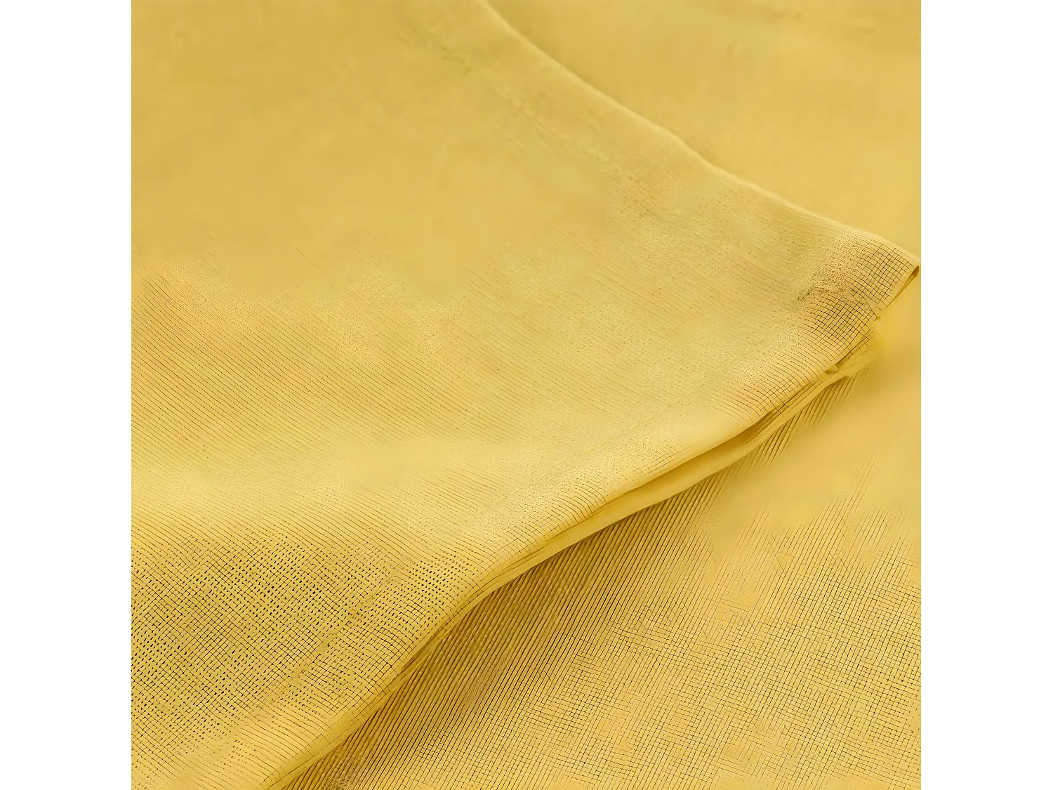Lot de 3 Serviettes de Table "Initia" 40x40cm Jaune