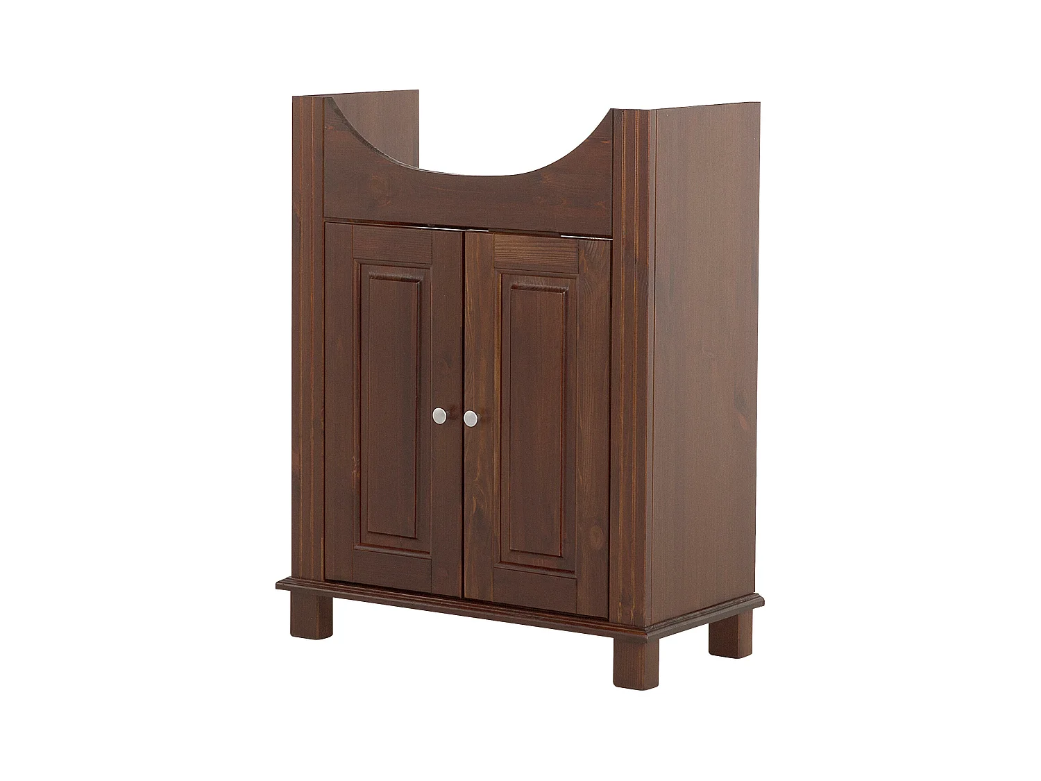 Armoire Sous Lavabos RETRO CUW85 1D 85x35x81 Brun