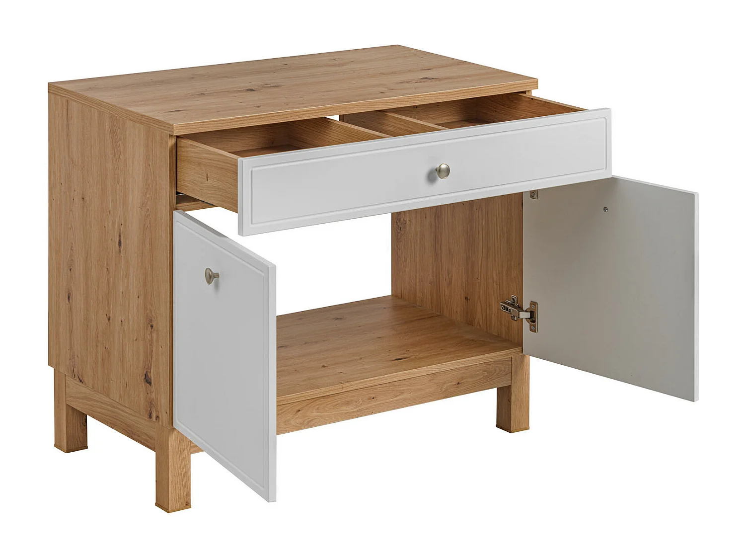 Mobile Sotto Lavabo SAMOA CUW60 2D1D 60x50x75 Bianco