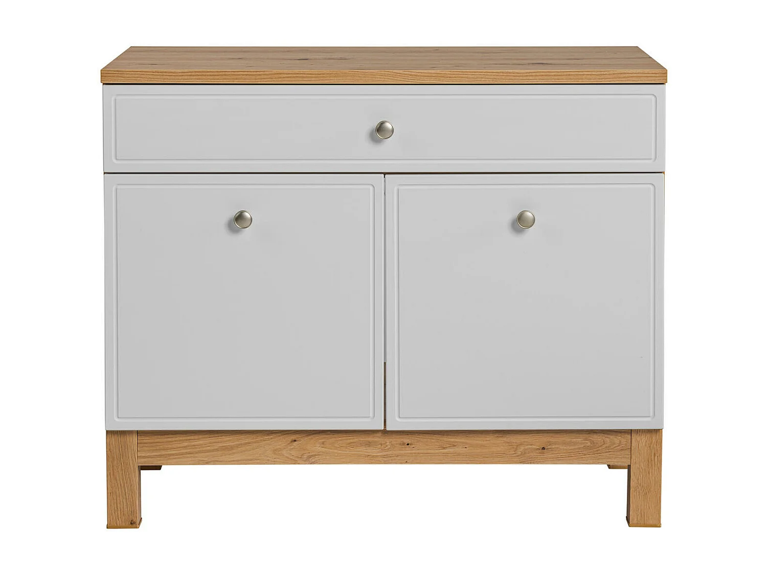 Armoire Sous Lavabos SAMOA CUW60 2D1D 60x50x75 Blanc