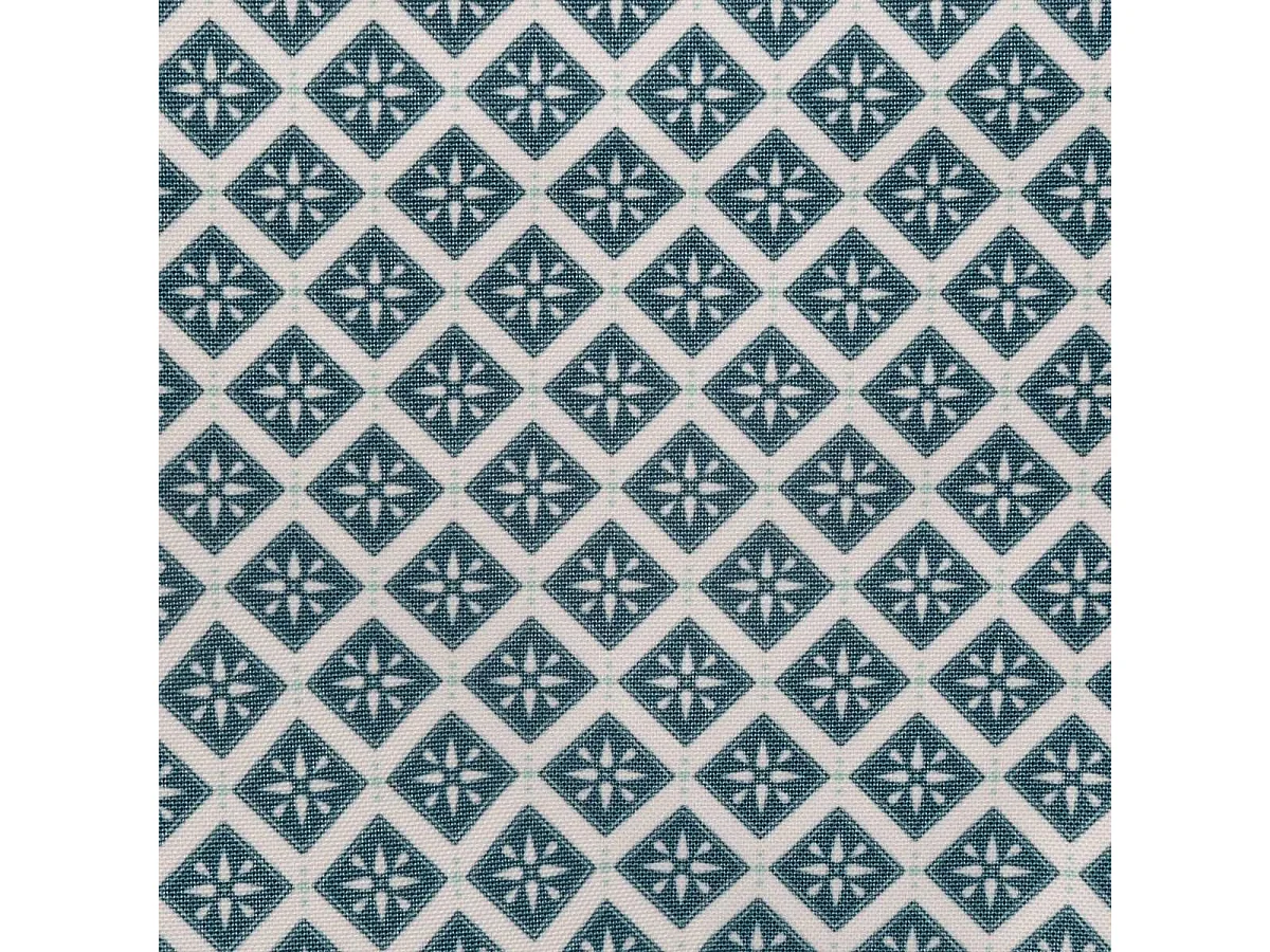 Nappe Antitache à Motifs "Tikal" 140x240cm Bleu