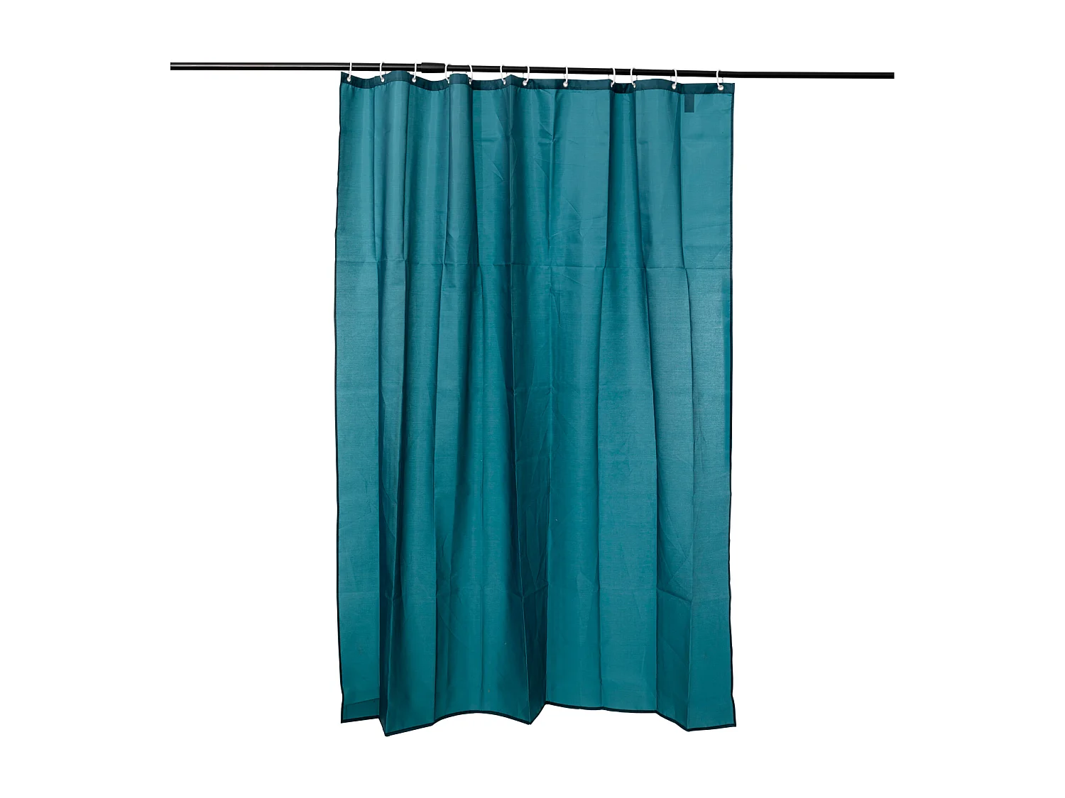 Rideau de Douche "Classique" 180x200cm Bleu Pétrole