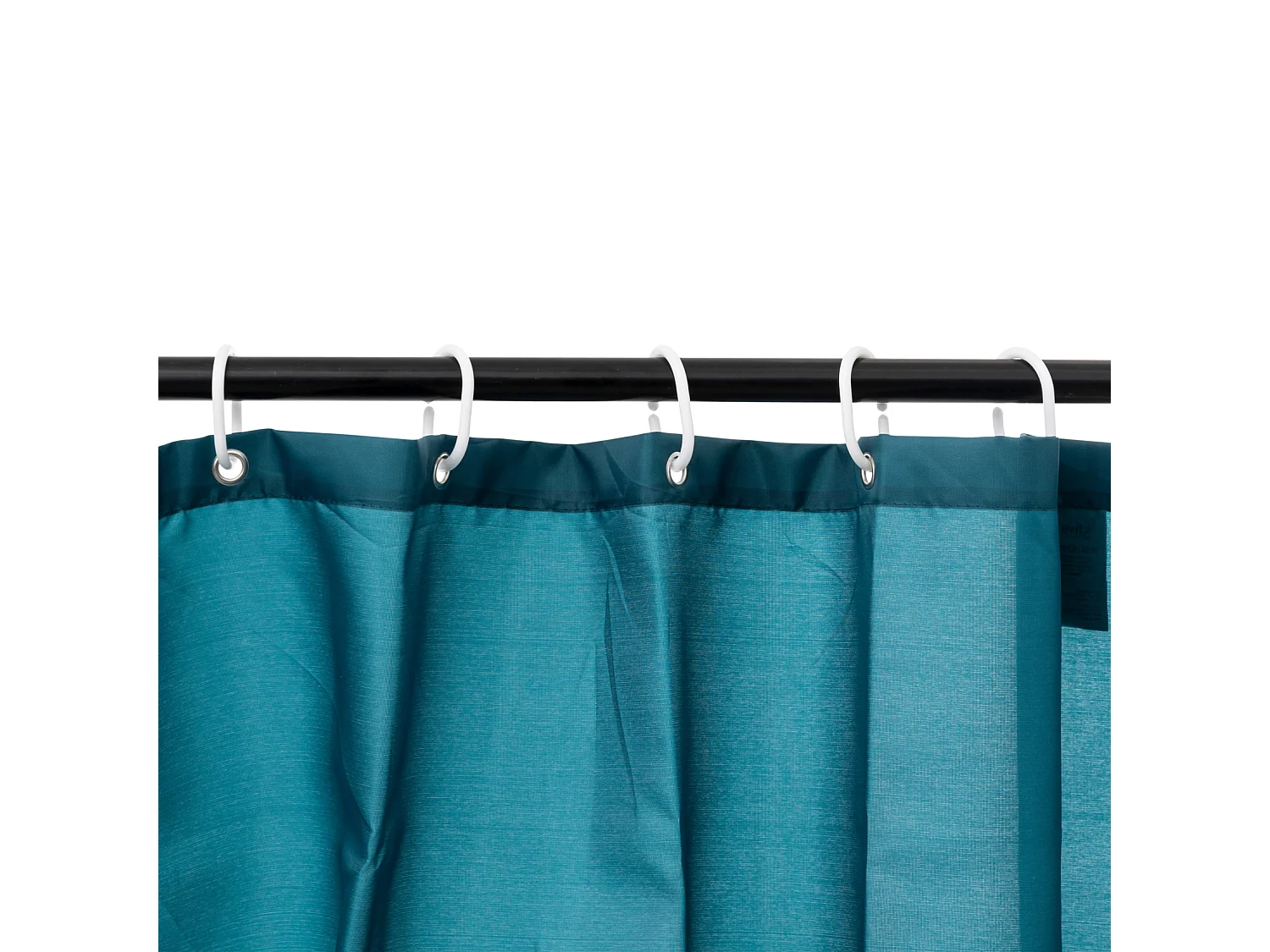 Rideau de Douche "Classique" 180x200cm Bleu Pétrole