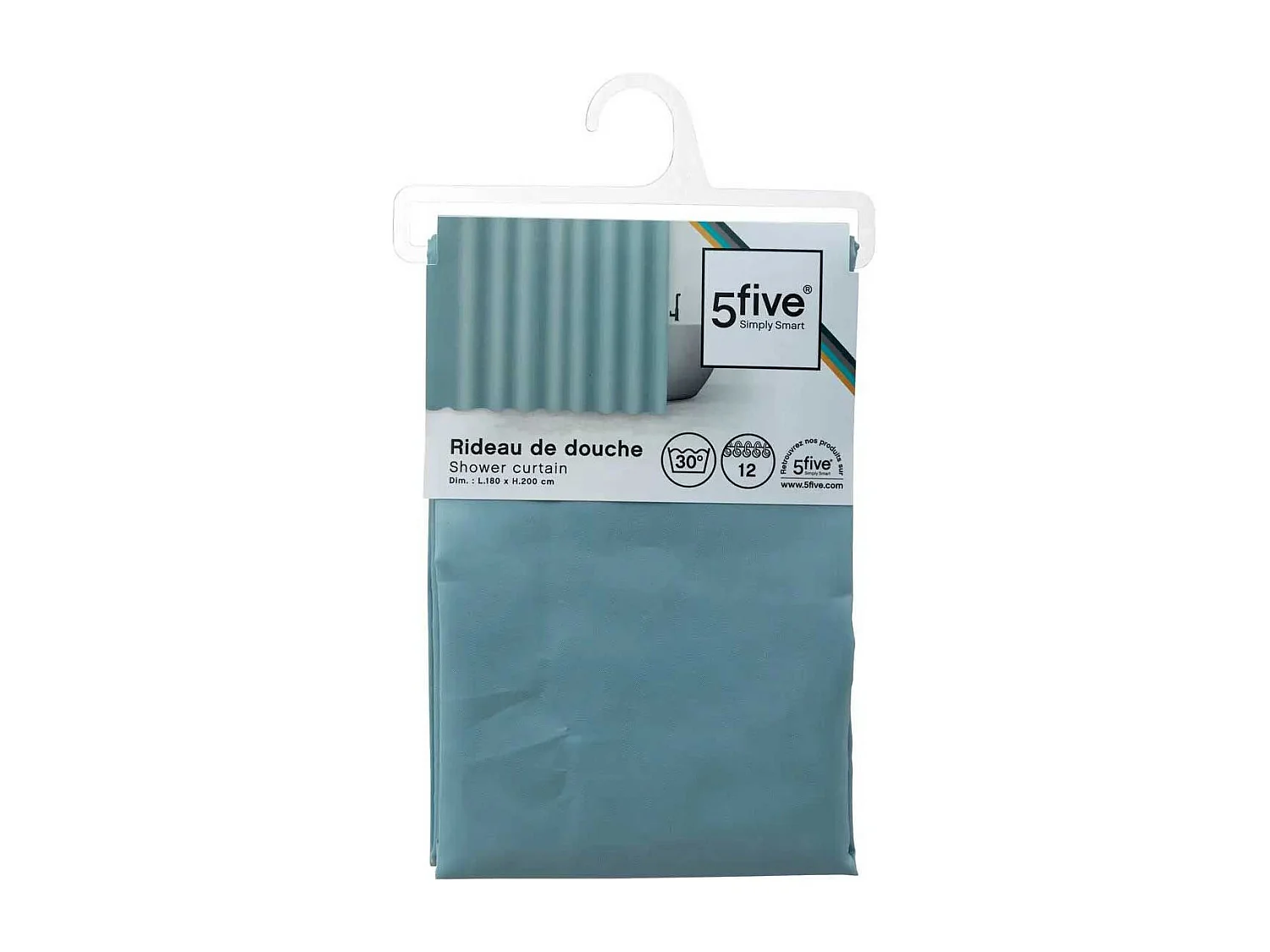 Cortina de ducha de poliéster