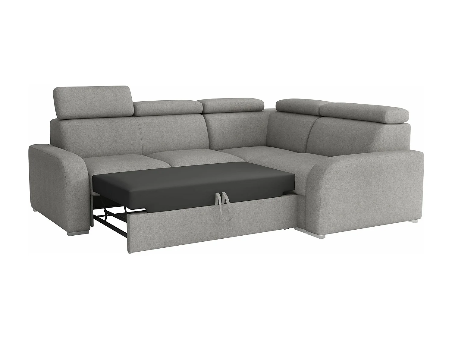 Canapé d'angle Ovos III, Marron, Disponible, 250x200x100cm