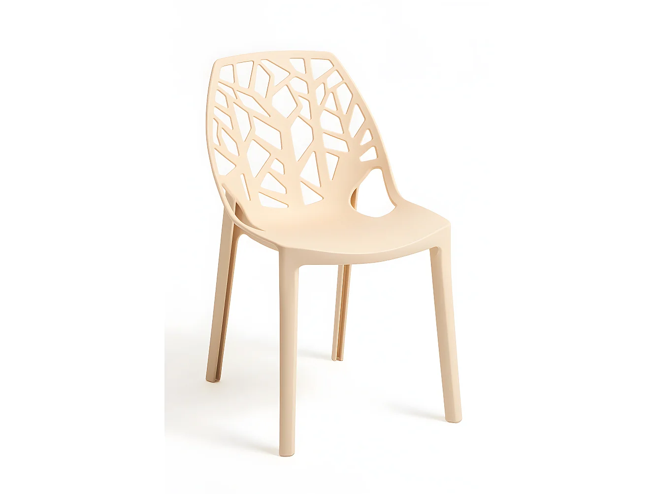 Packs Sillas - Pack 2 Sillas Hissar Polipropileno - Beige