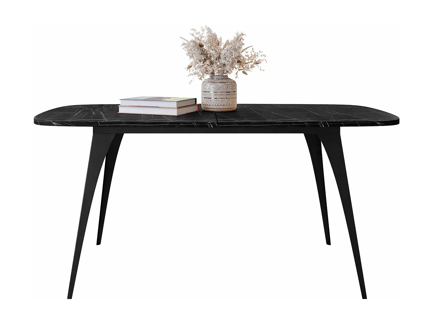 Mesa Oswego 131, Extensível, Placa de aglomerado laminado, 8x9x16cm