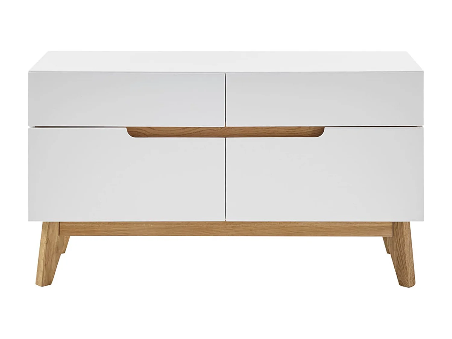 Meuble à chaussures blanc 4 tiroirs avec banc - ET16023