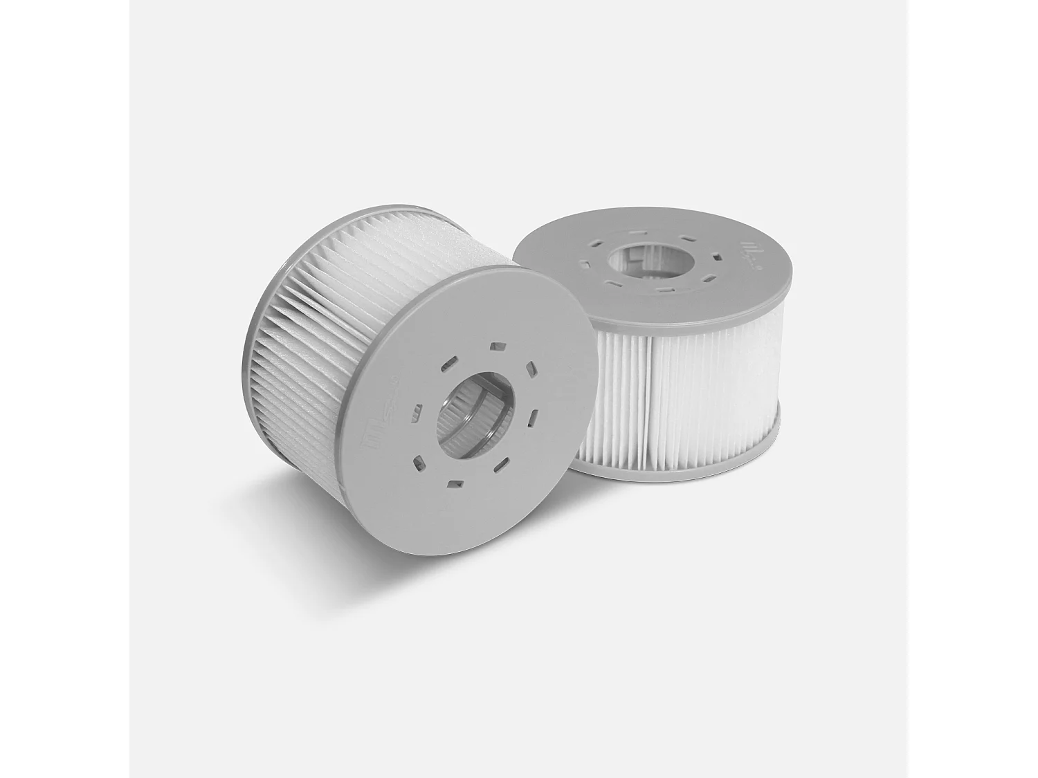 Lot de 2 cartouches filtrantes pour spas MSPA 10.6 cm - compatible avec SPA 2020 -  2 Cartouches filtrantes de remplacement pour spa gonflable mspa