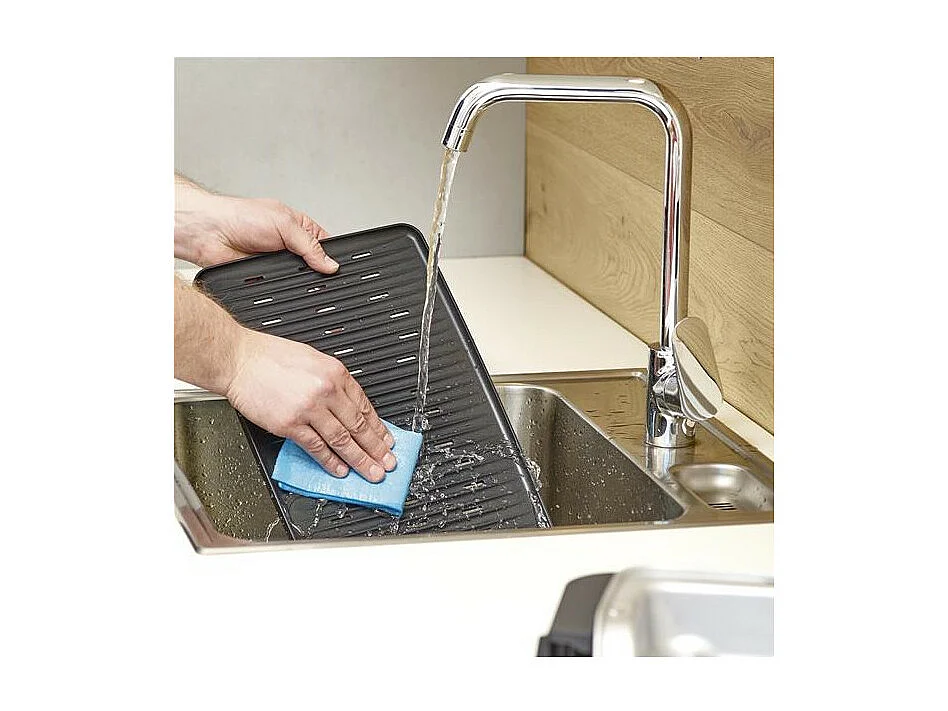 BARBECUE DE TABLE 2300W TH° 37X29CM PLAQUE FONTE ALUMINIUM NOIR SEVERIN - 8556