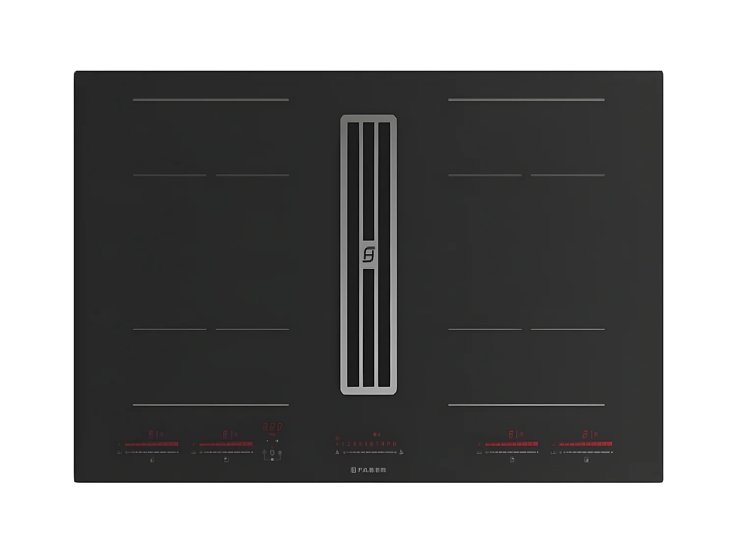 Faber Table de cuisson aspirante induction 83 cm 4 feux 7400w noir - 5371796