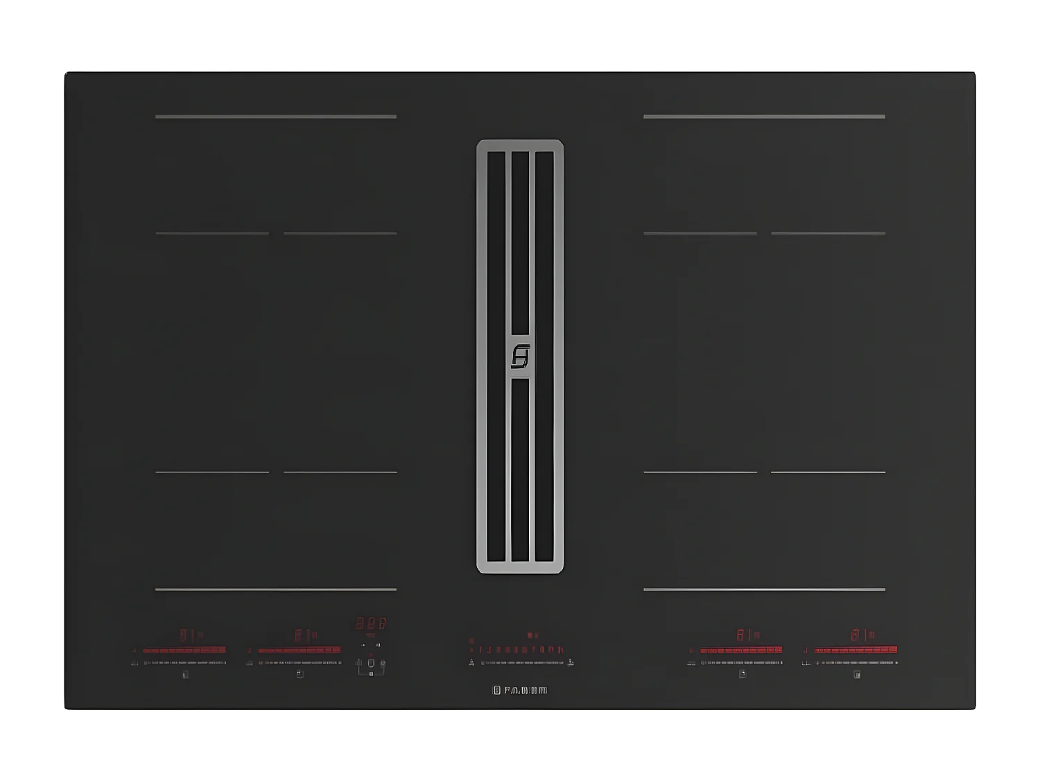 Faber Table de cuisson aspirante induction 83 cm 4 feux 7400w noir - 5371796
