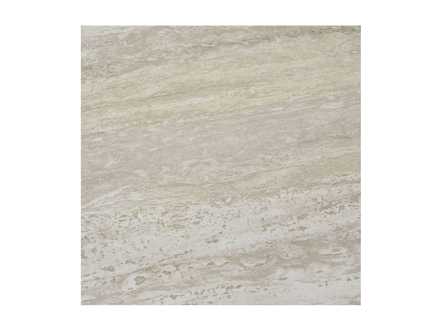 Tavolino Leuven Ø27cm decoro travertino beige.