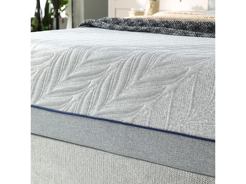 Matelas 180 x 200 cm à mémoire de forme au charbon de bambou – MILLY