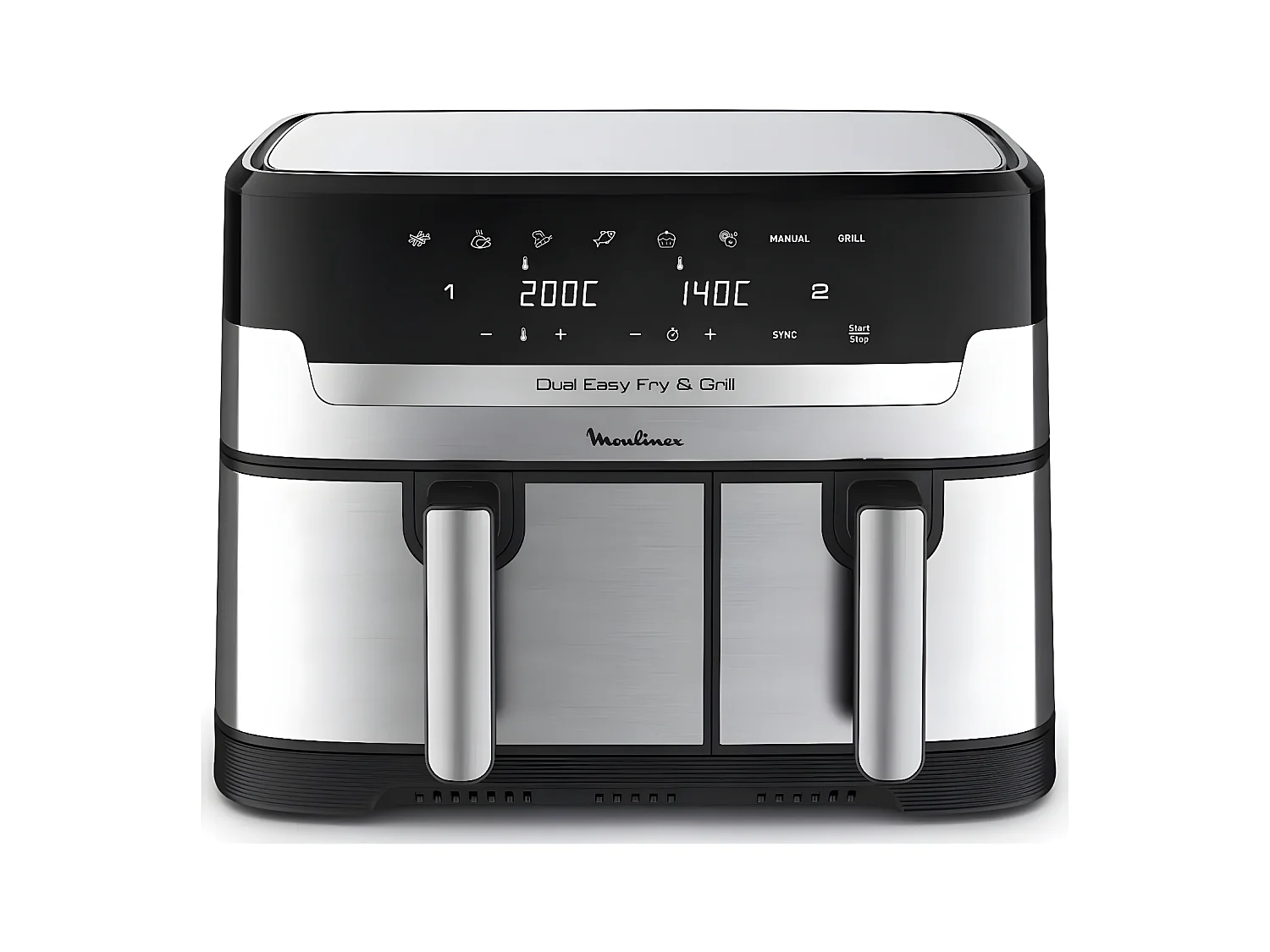 Moulinex Friteuse sans huile 8.3l 2450w inox/noir - EZ905D20