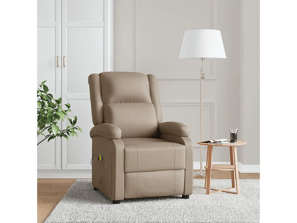 Fauteuil de massage Cappuccino Similicuir
