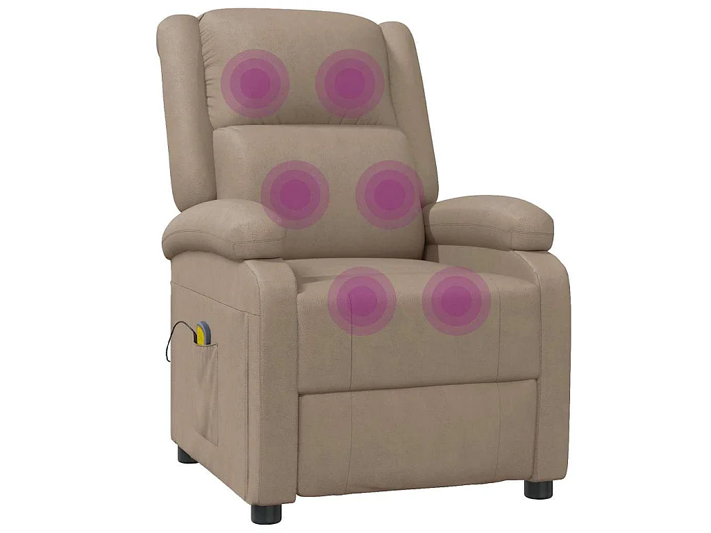 Fauteuil de massage Cappuccino Similicuir