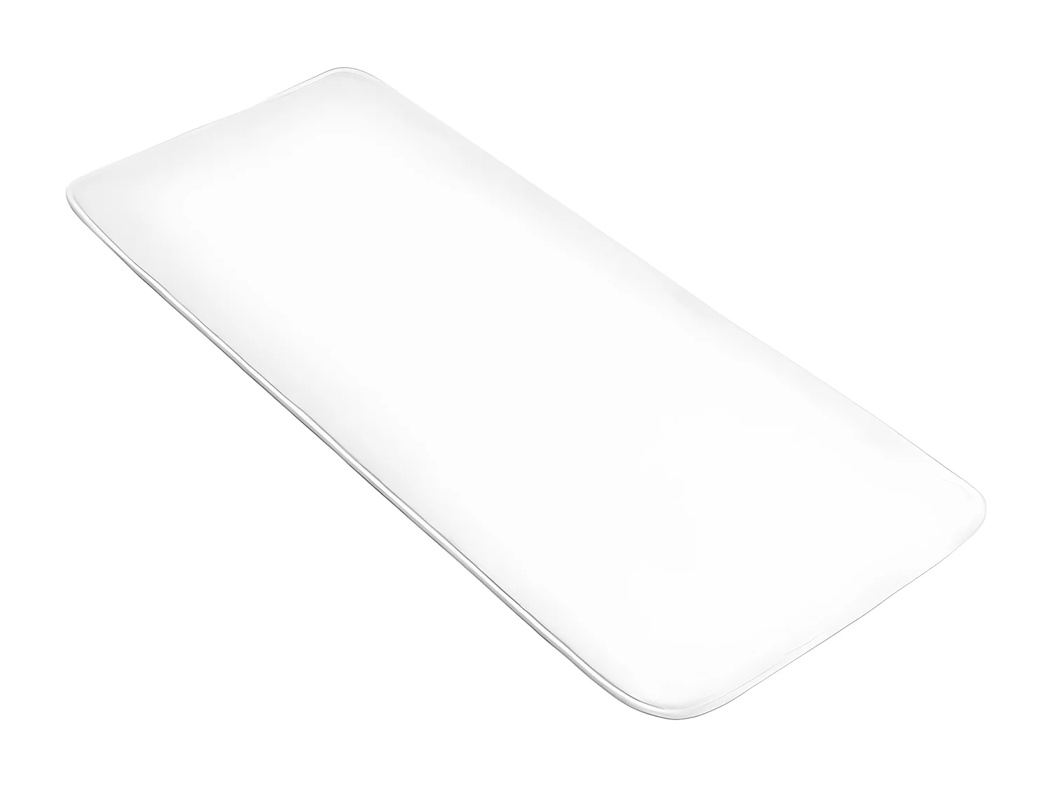Tapis de Bain Microfibre "Vitamine" 50x120cm Blanc