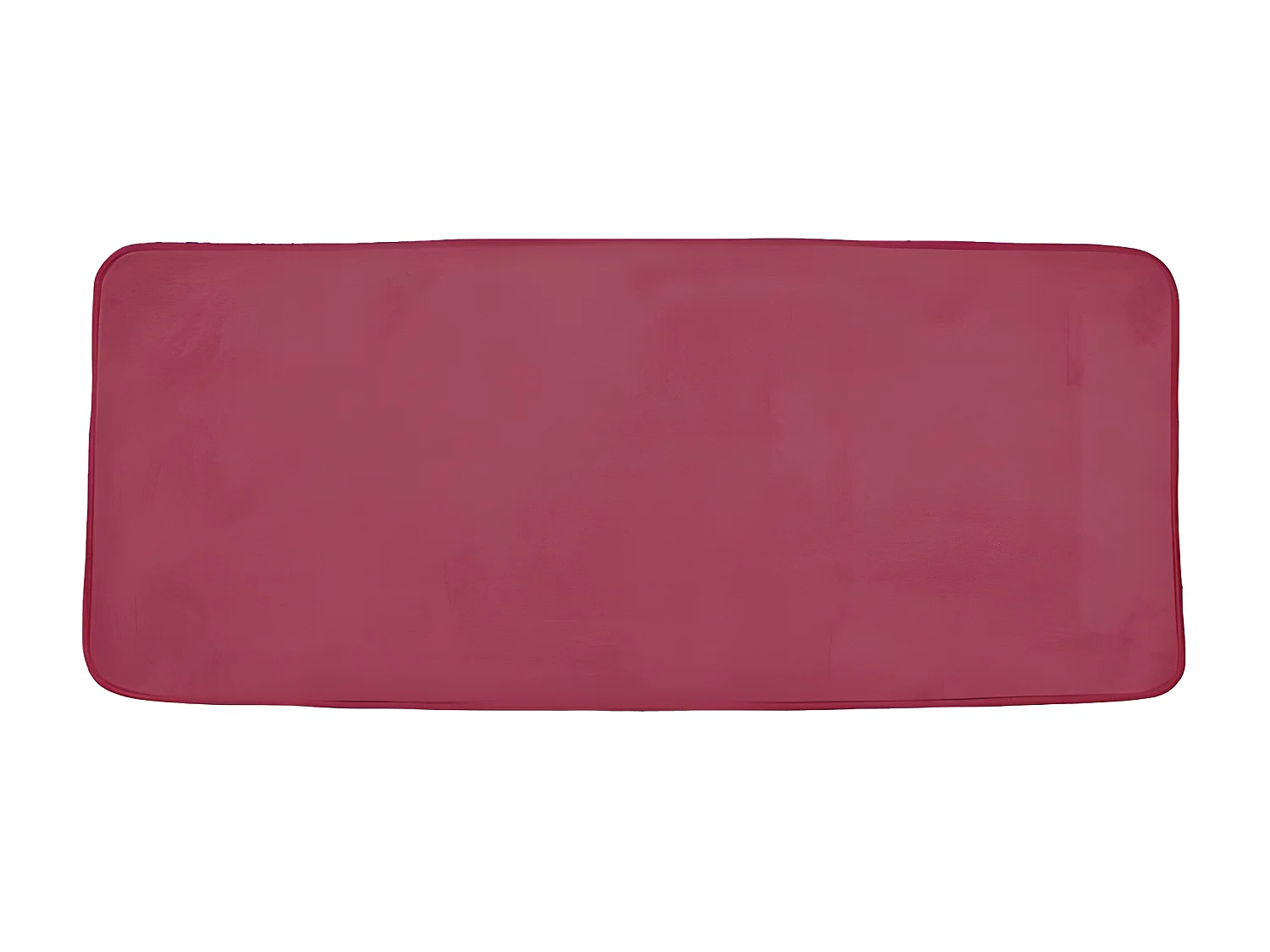 Tapis de Bain Microfibre "Vitamine" 50x120cm Framboise