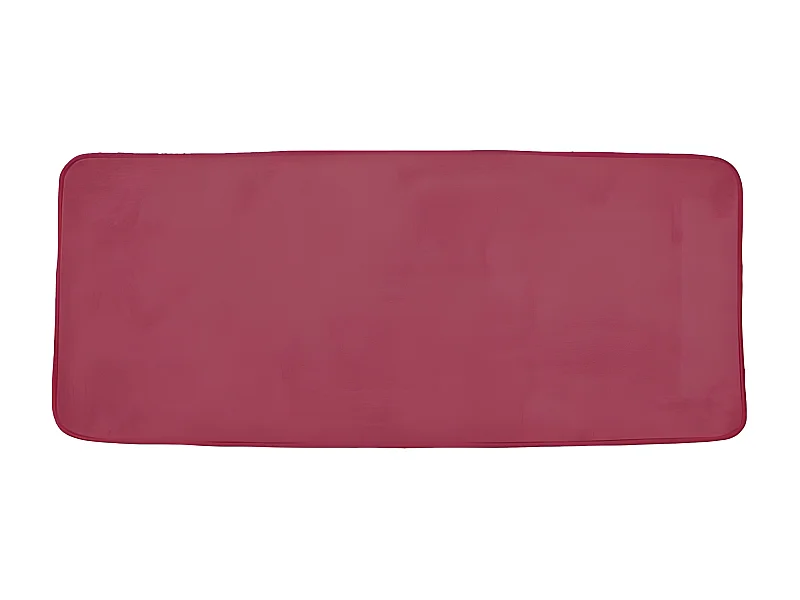 Tapis de Bain Microfibre "Vitamine" 50x120cm Framboise