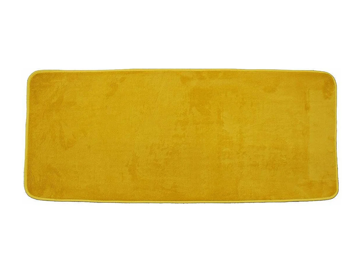 Tapis de Bain Microfibre "Vitamine" 50x120cm Miel