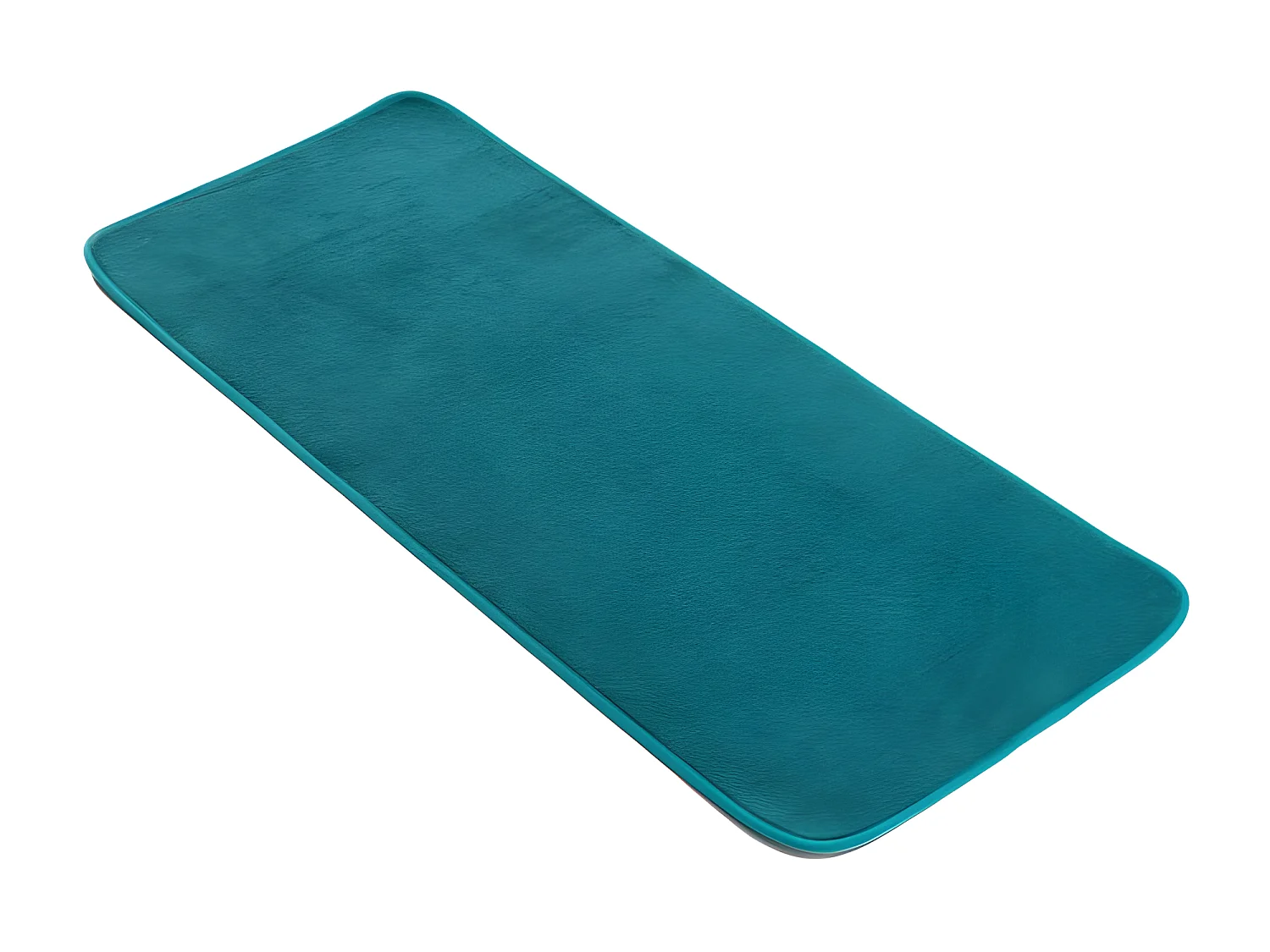 Tapis de Bain Microfibre "Vitamine" 50x120cm Bleu Canard