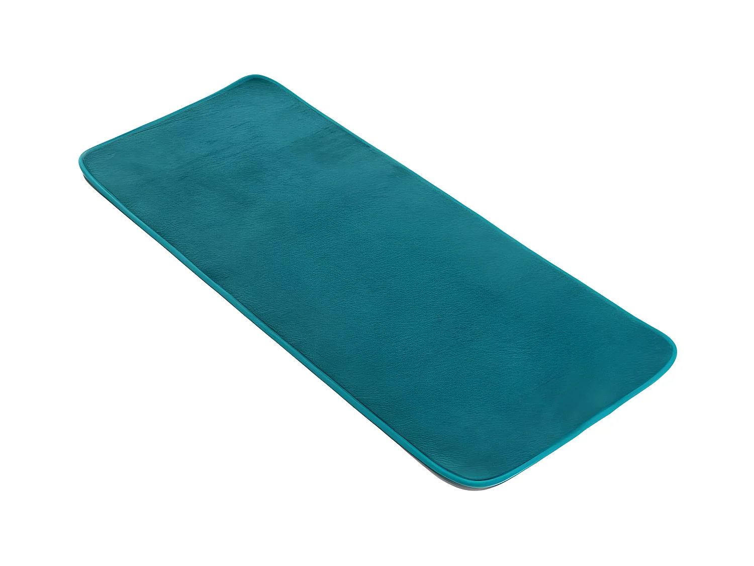 Tapis de Bain Microfibre "Vitamine" 50x120cm Bleu Canard