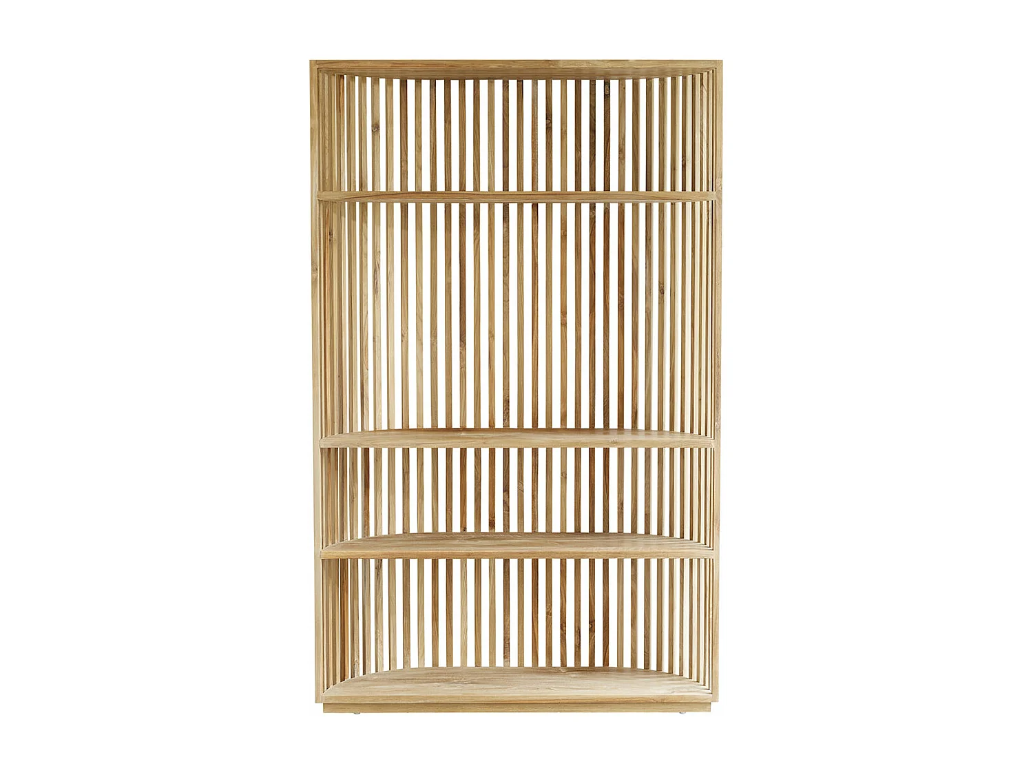 Bibliothèque en teck massif 120 cm