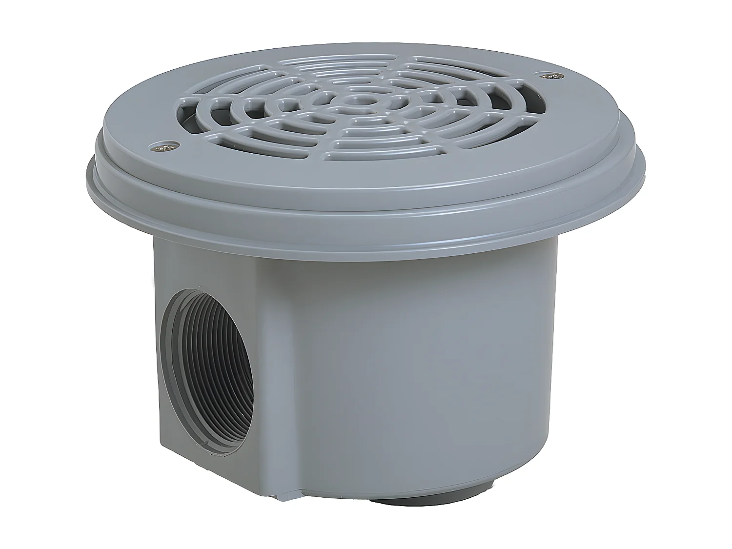 Lot de 2 bondes de fond à visser Gris Clair (liner) - Hayward