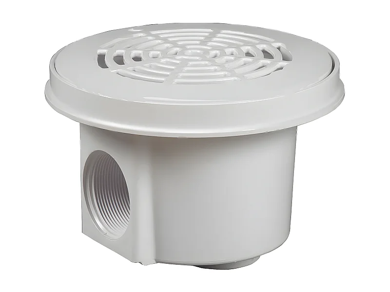 Lot de 2 bondes de fond à visser (béton) - Hayward