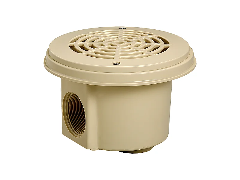 Lot de 2 bondes de fond à visser Sable (liner) - Hayward