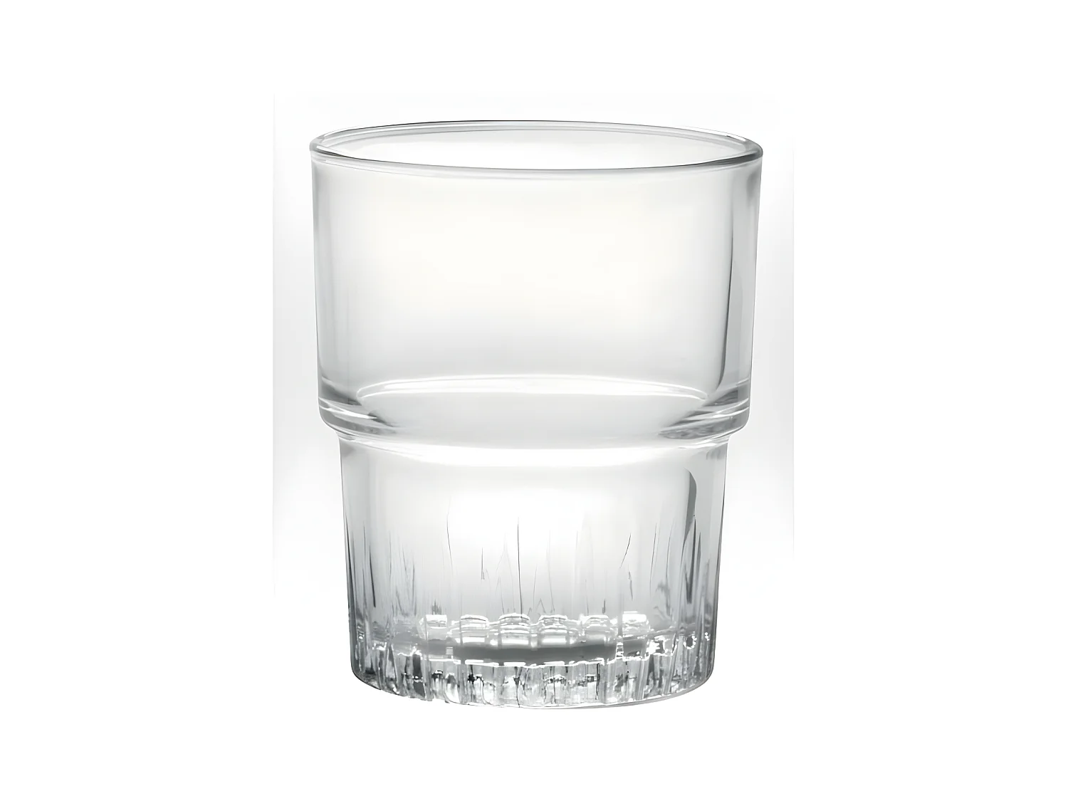 Lot de 4 gobelets empilables en verre trempé résistant aux chocs Duralex 16 cl