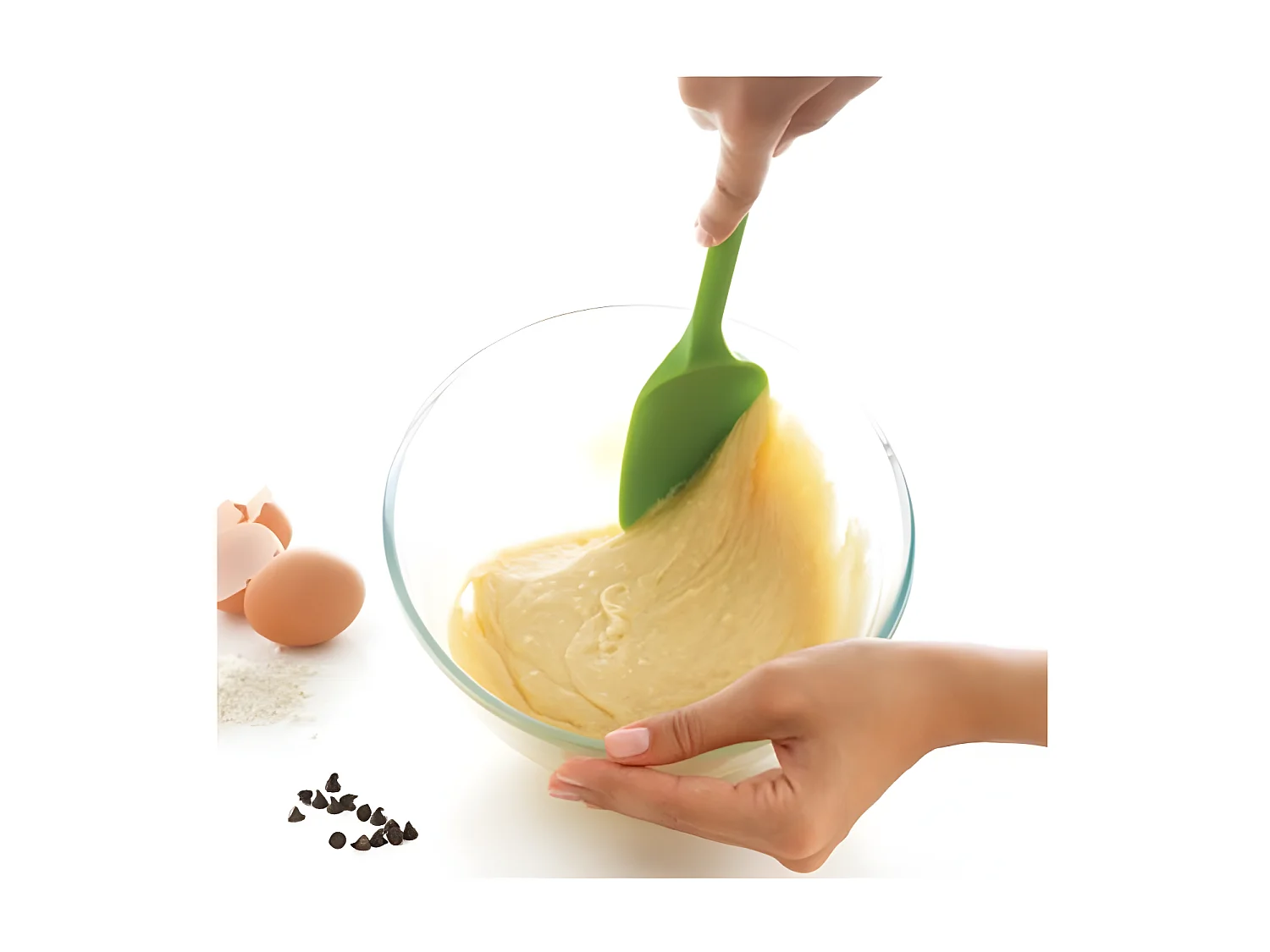 Spatule cuillère tout silicone - vert MASTRAD - F10418