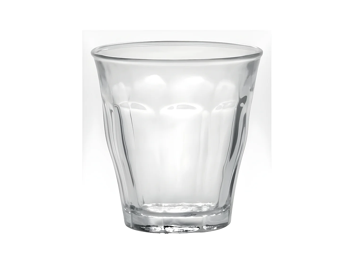 Lot de 6 gobelets Picardie Duralex 13 cl - Verres trempés résistants aux chocs et thermiques