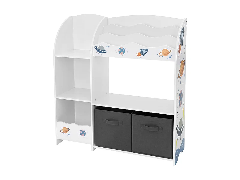 Joyz Scaffale per bambini libreria mobile per camerette organizzatore scatole