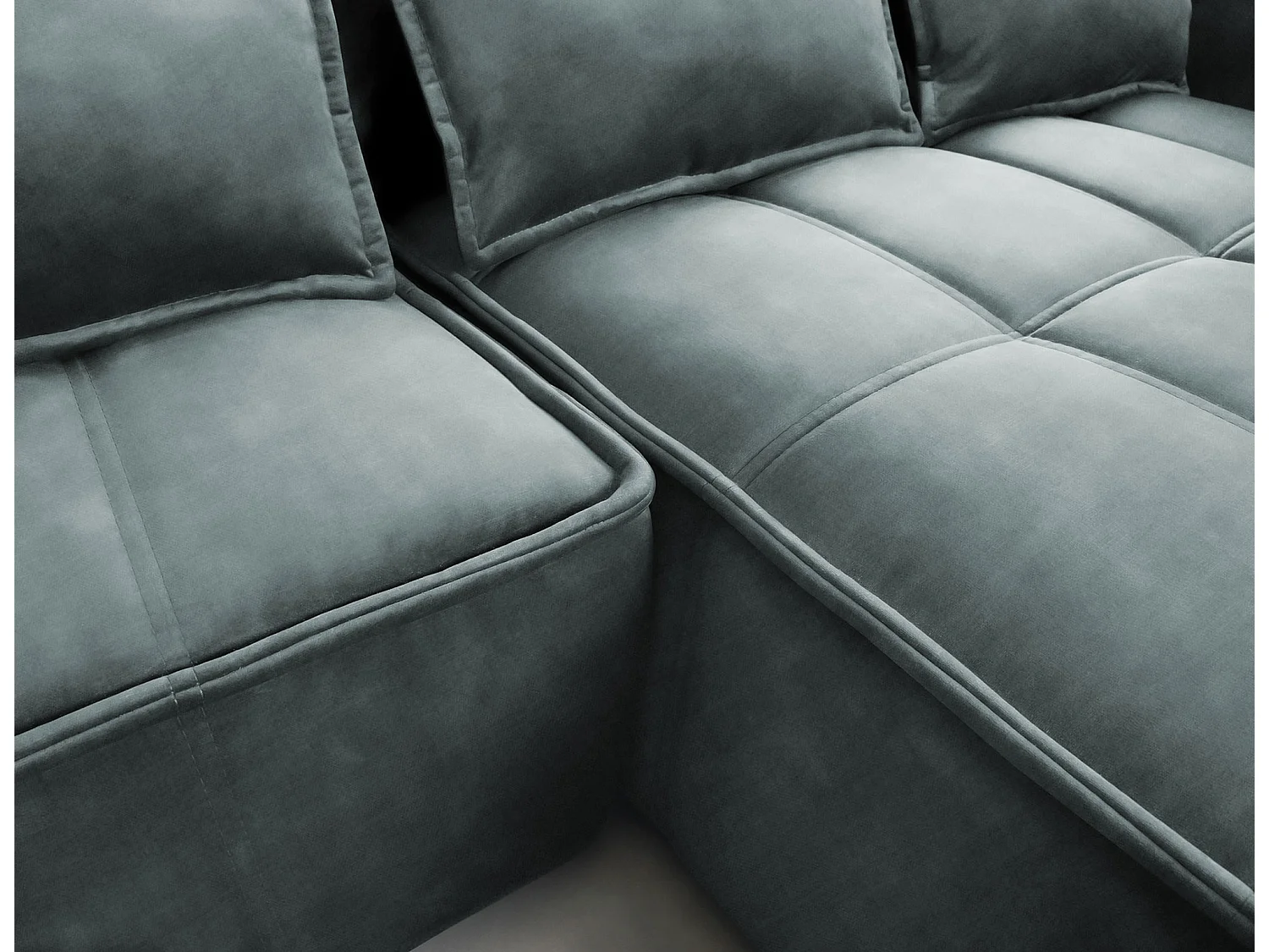 Divano d'angolo Lopez L/Tessuto/Arancia