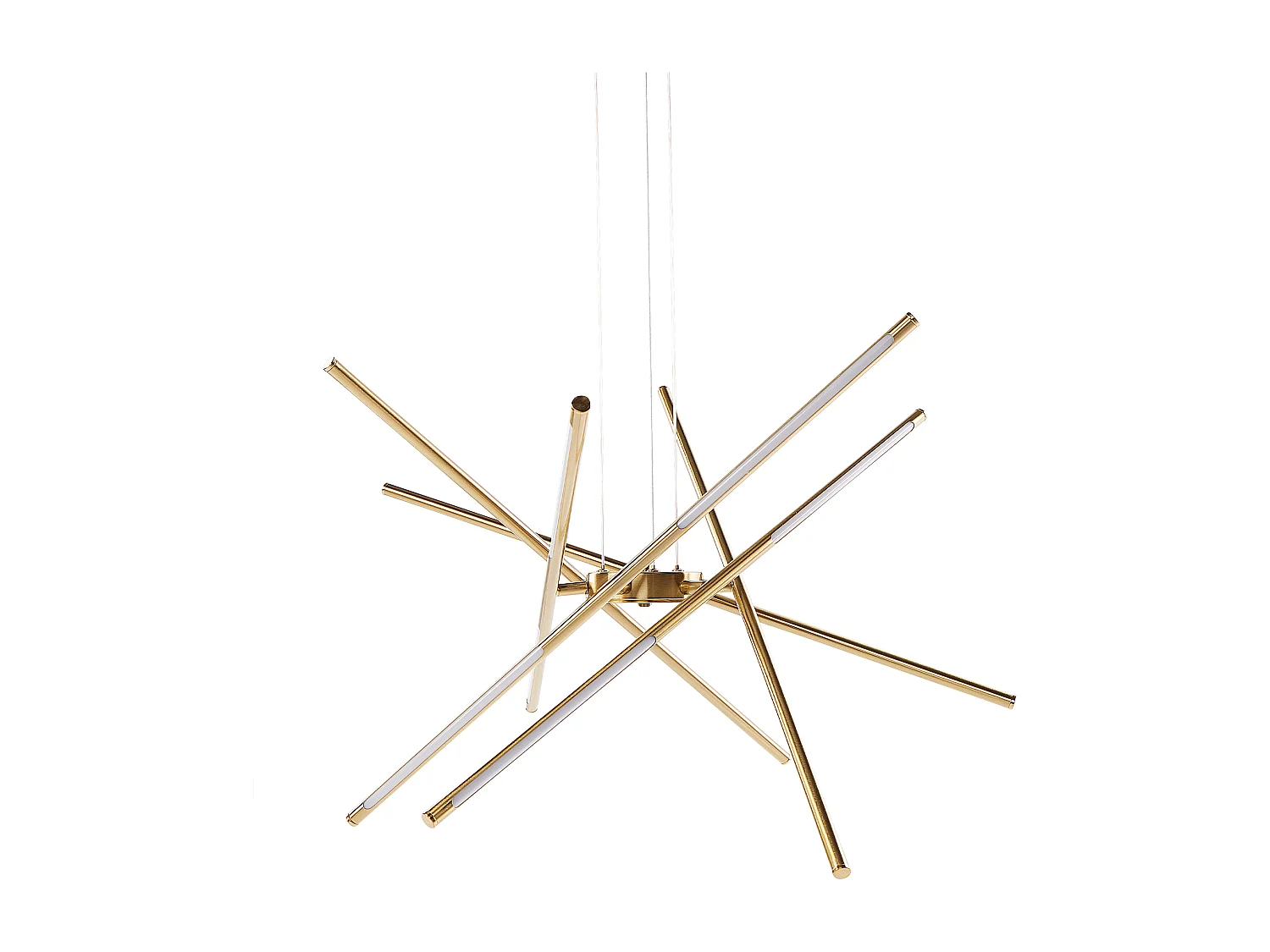 Candeeiro LED suspenso PALUN Com regulador de intensidade Metal Dourado