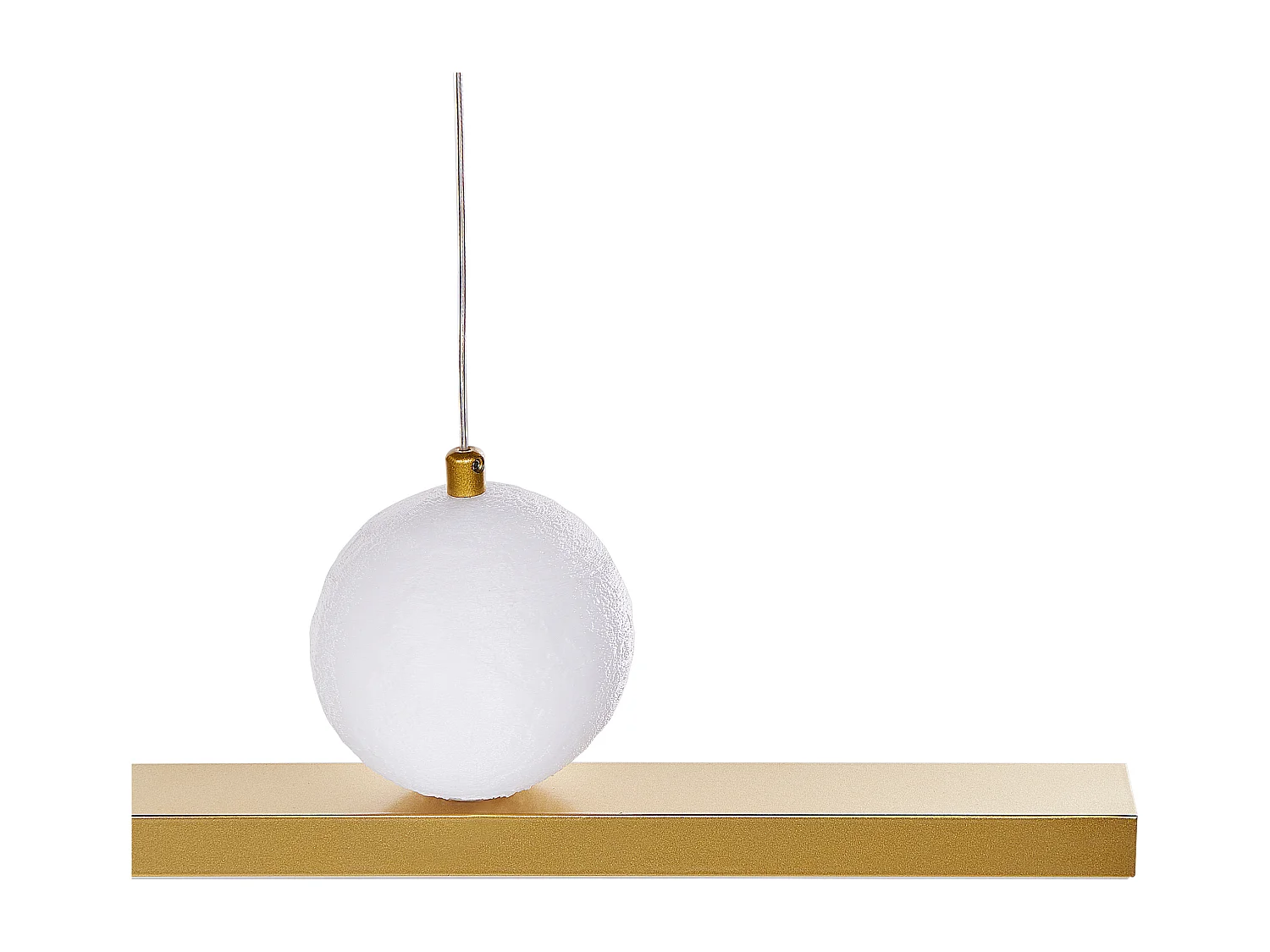 Lampe LED suspendue ALWAND Métal Doré