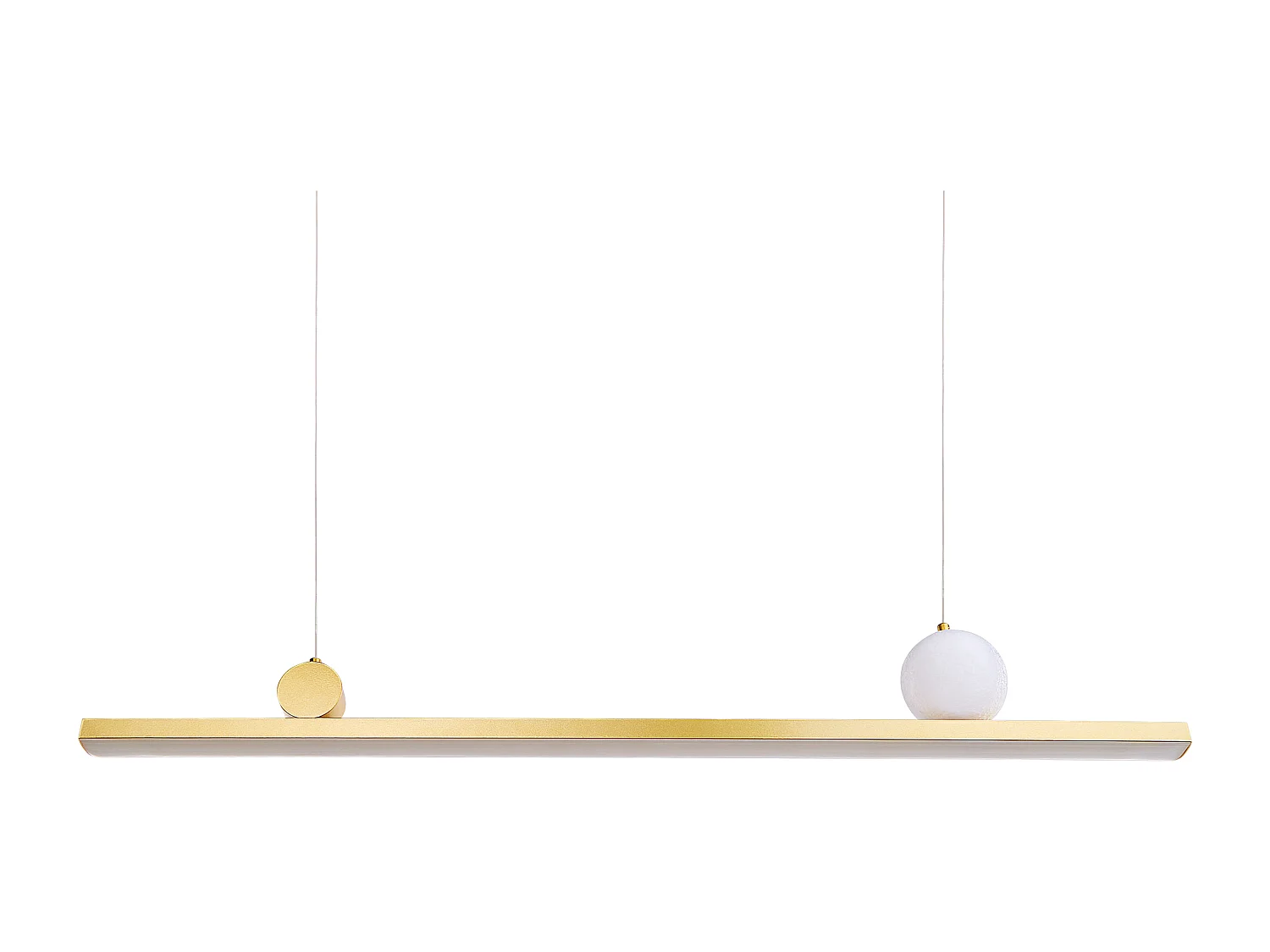 Lampadario a LED ALWAND Metallo Oro