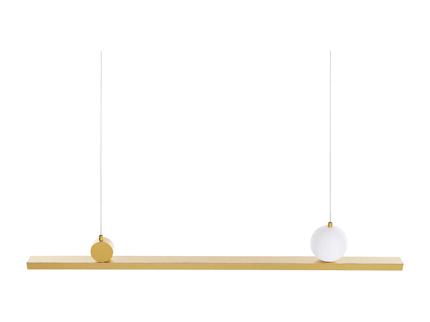 Lampadario a LED ALWAND Metallo Oro