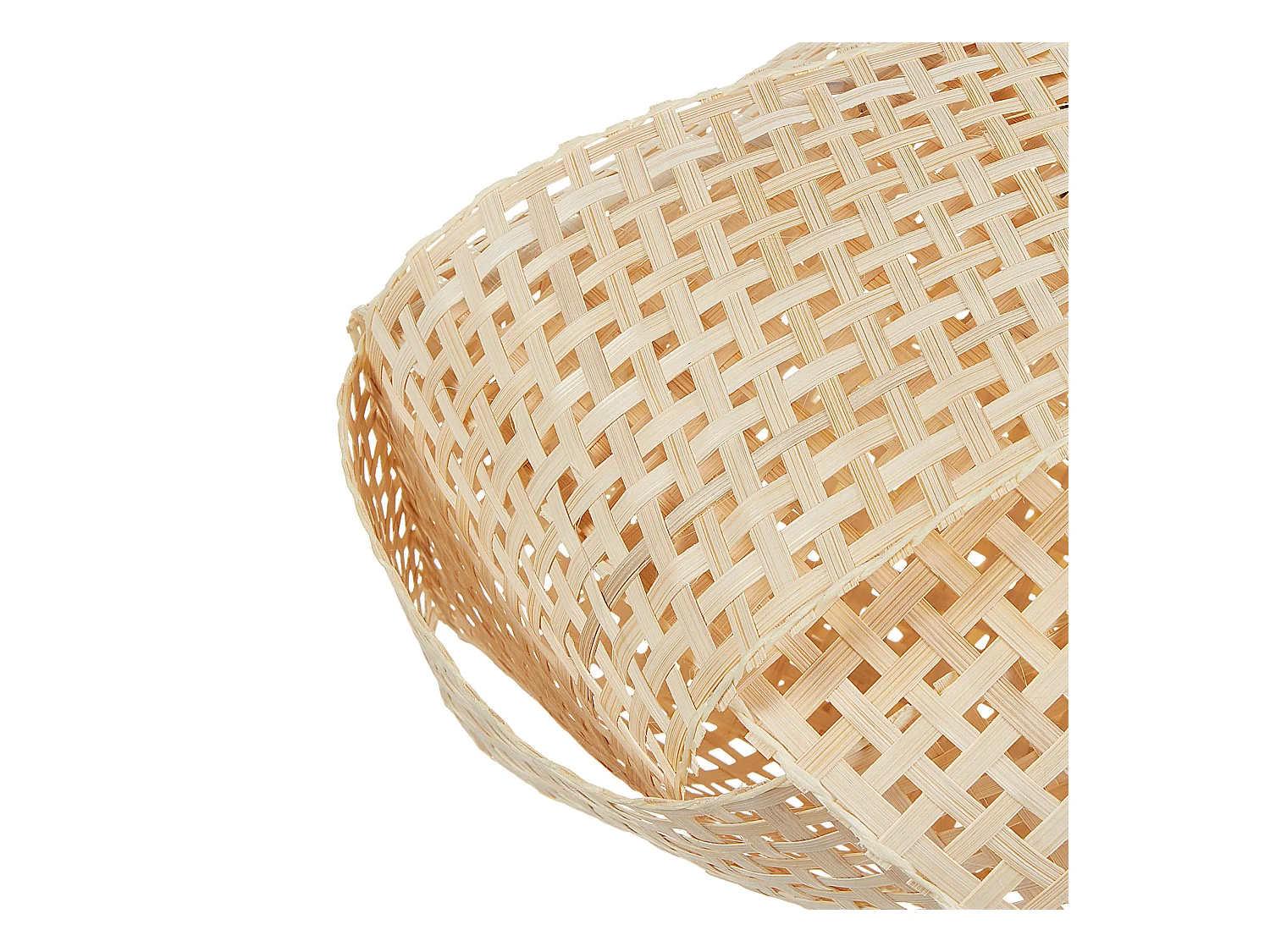 Lampe suspension HALIL Bambou Beige