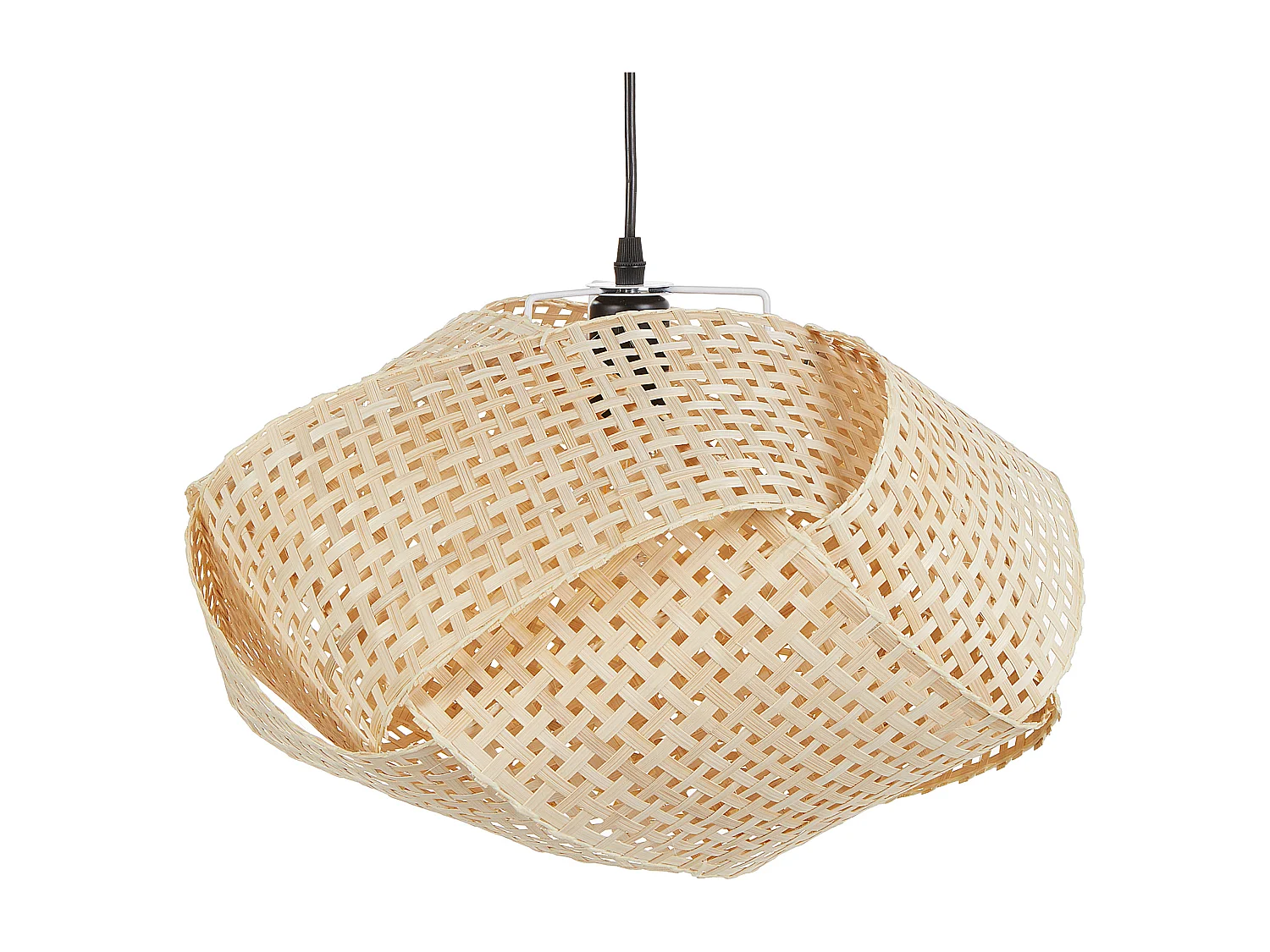 Hängelampe HALIL Bambusholz Beige