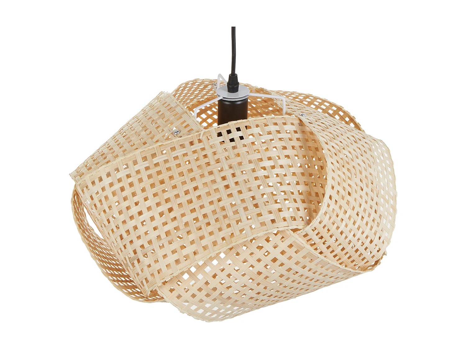 Hängelampe HALIL Bambusholz Beige